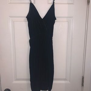 A&F Black Velvet Dress